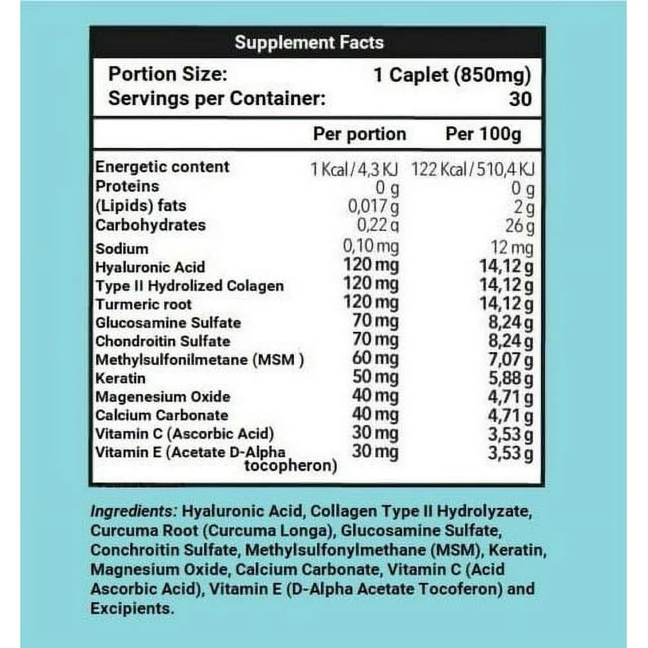 UMARY - 30 Caplets 850 mg + FREE ARTESANAL SOAP 100g