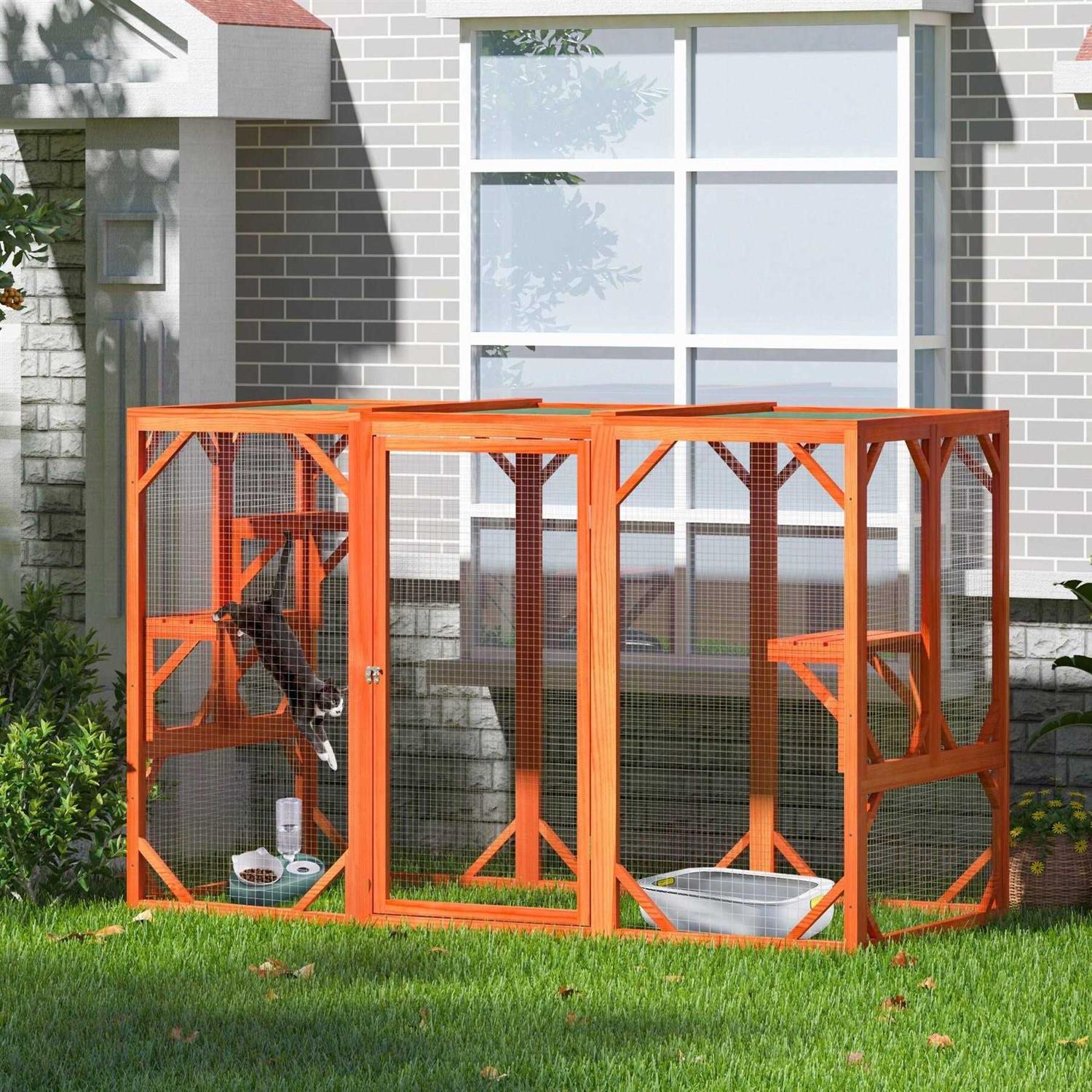 Coziwow Outdoor Cat Enclosure Playpen Catio - Pet Supplies online store