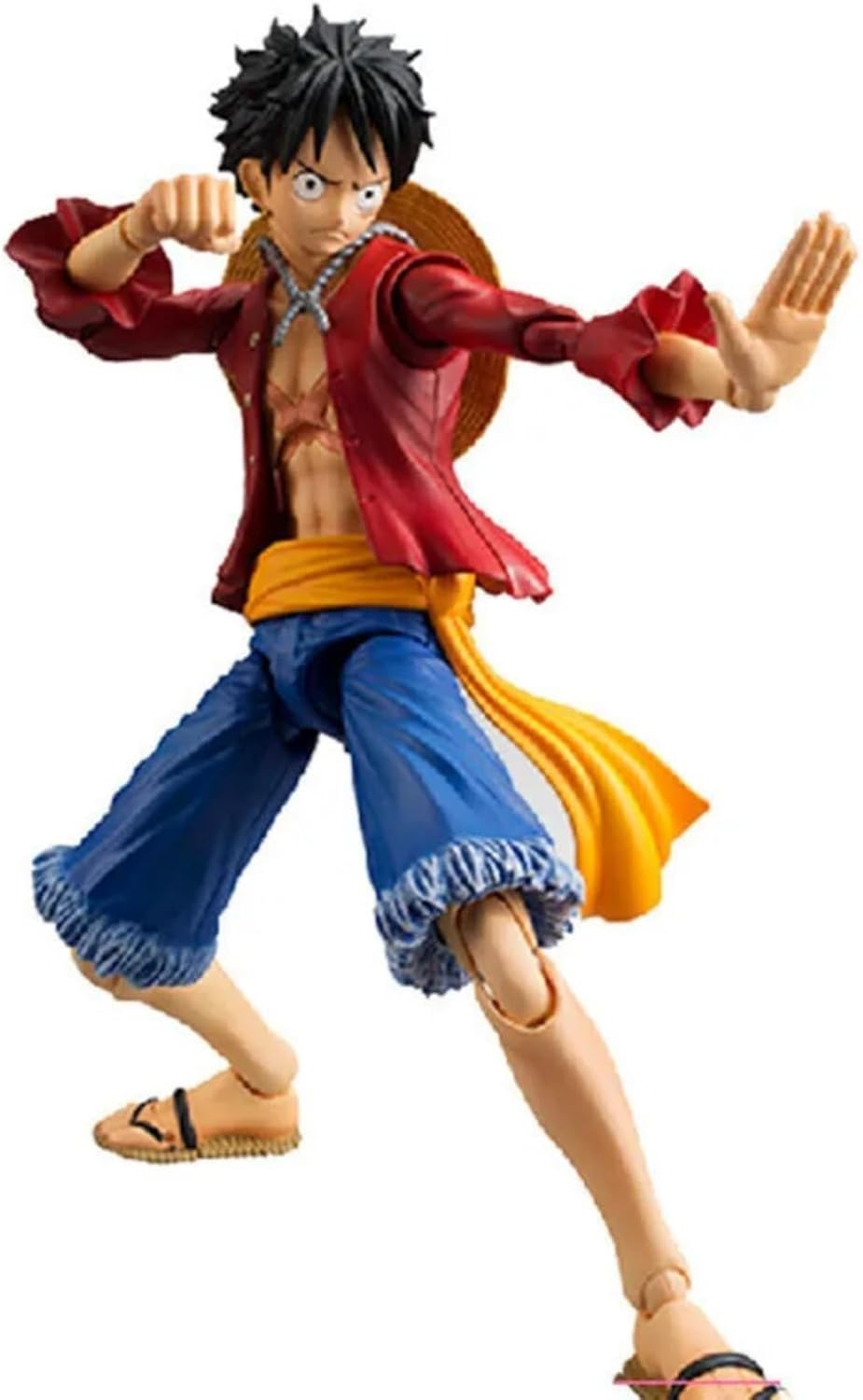 New Anime Integrated 18cm Mobile Combat Character Anime Monkey D. Luffy PVC Action Doll Series Model Charm Fashion Decoration Gift Toy