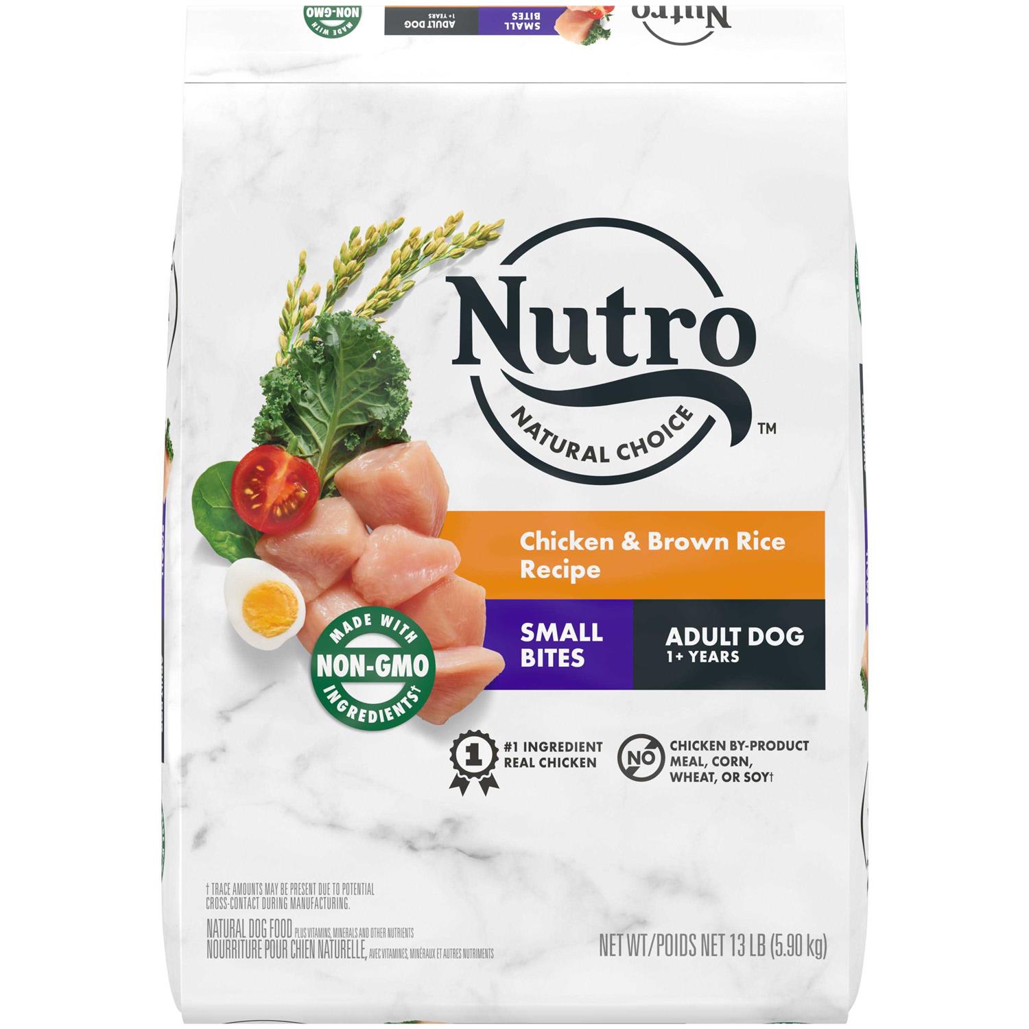 Nutro Natural Choice Small Bites Adult Lamb Rice Dry Dog Food - Pet Supplies online store