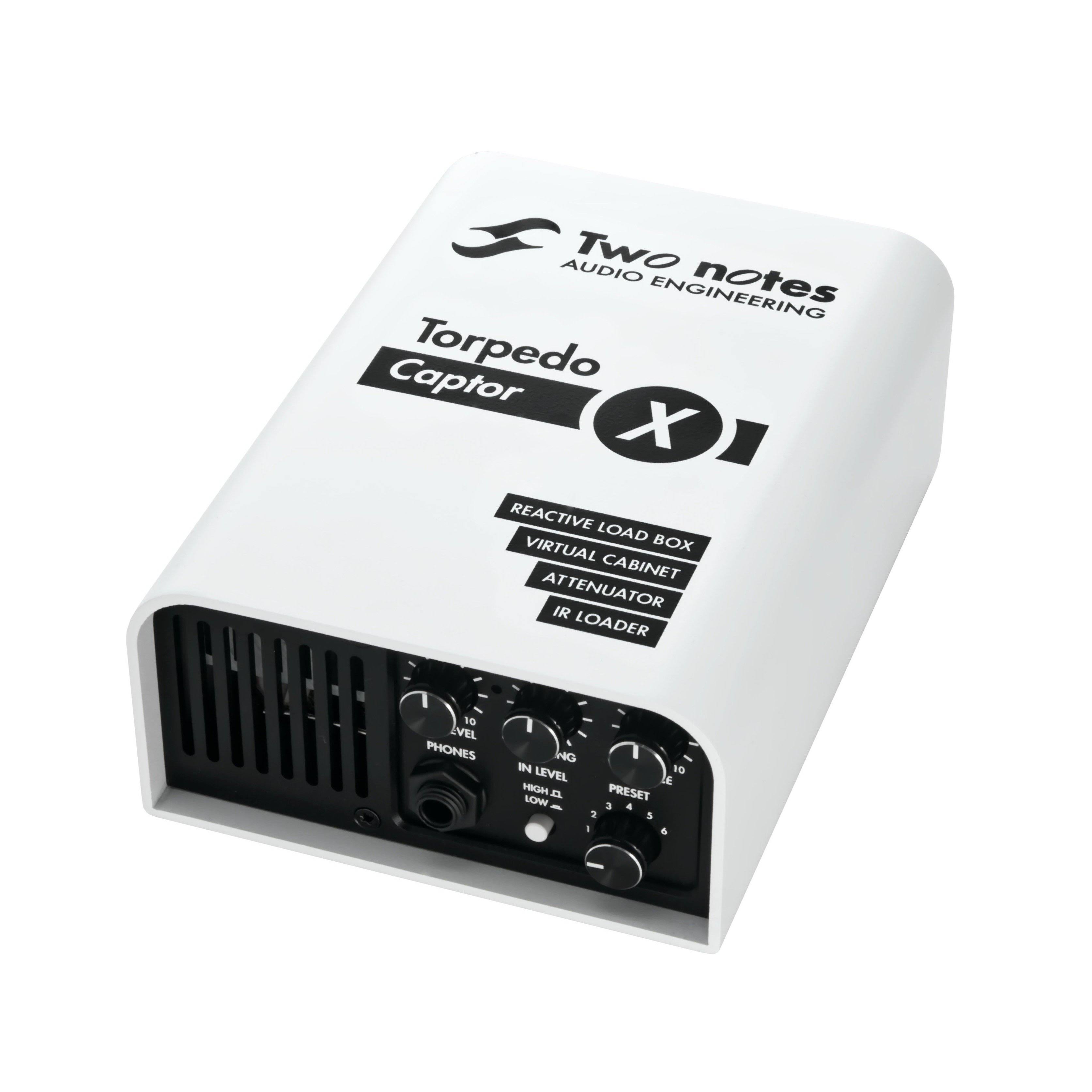 Two Notes Torpedo Captor x Reactive Loadbox di and Attenuator - 16 Ohm
