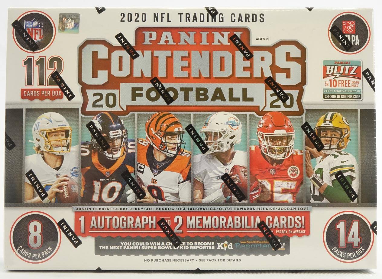 2020 Panini Contenders Football Mega Box
