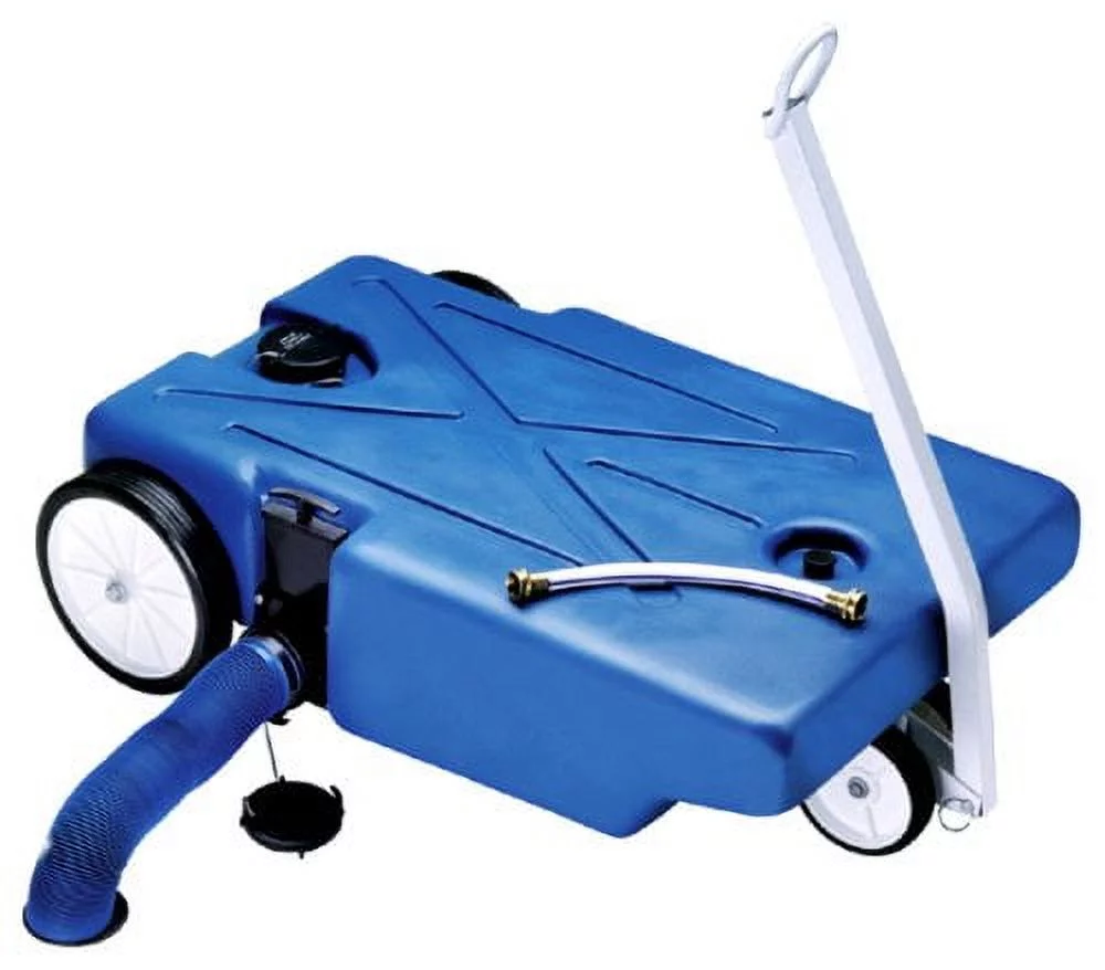Barker 32-Gallon 4-Wheeler Tote Along 27844 RV Portable Waste Tank