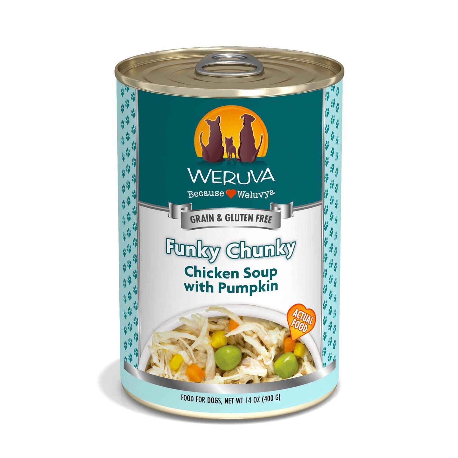 Weruva Funky Chunky Chicken Soup Canned Dog Food - Pet Supplies online store