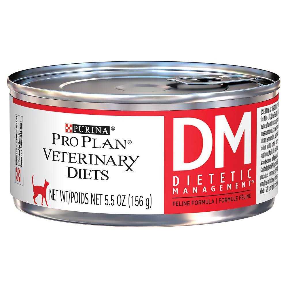 Purina Pro Plan Veterinary Diets DM Dietetic Management Feline Formula Wet Cat Food - Pet Supplies online store