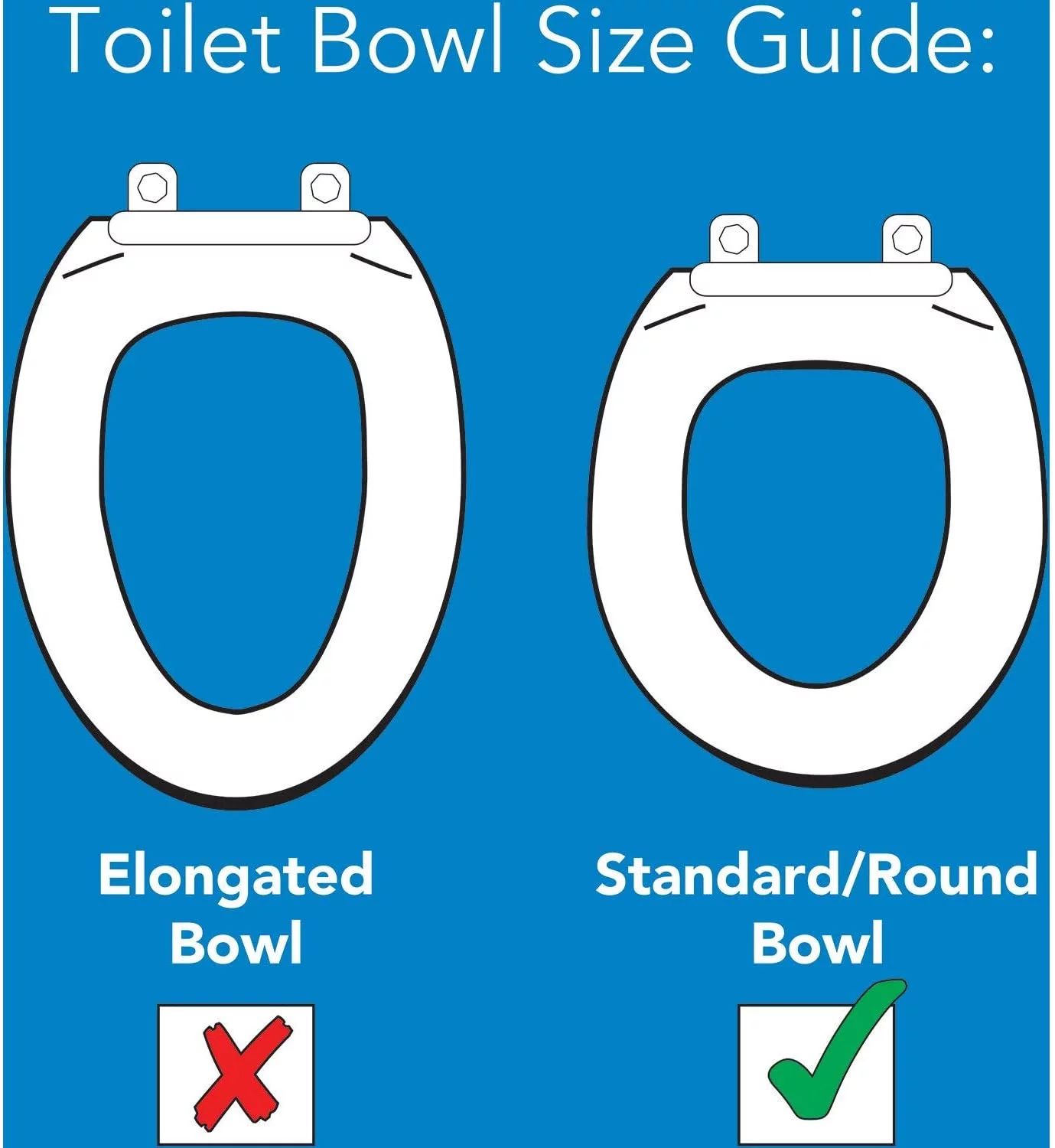 Carex Raised Toilet Seat, Universal Fit for Round Bowls, Adds 3.5 inches, White, 300 lb Capacity
