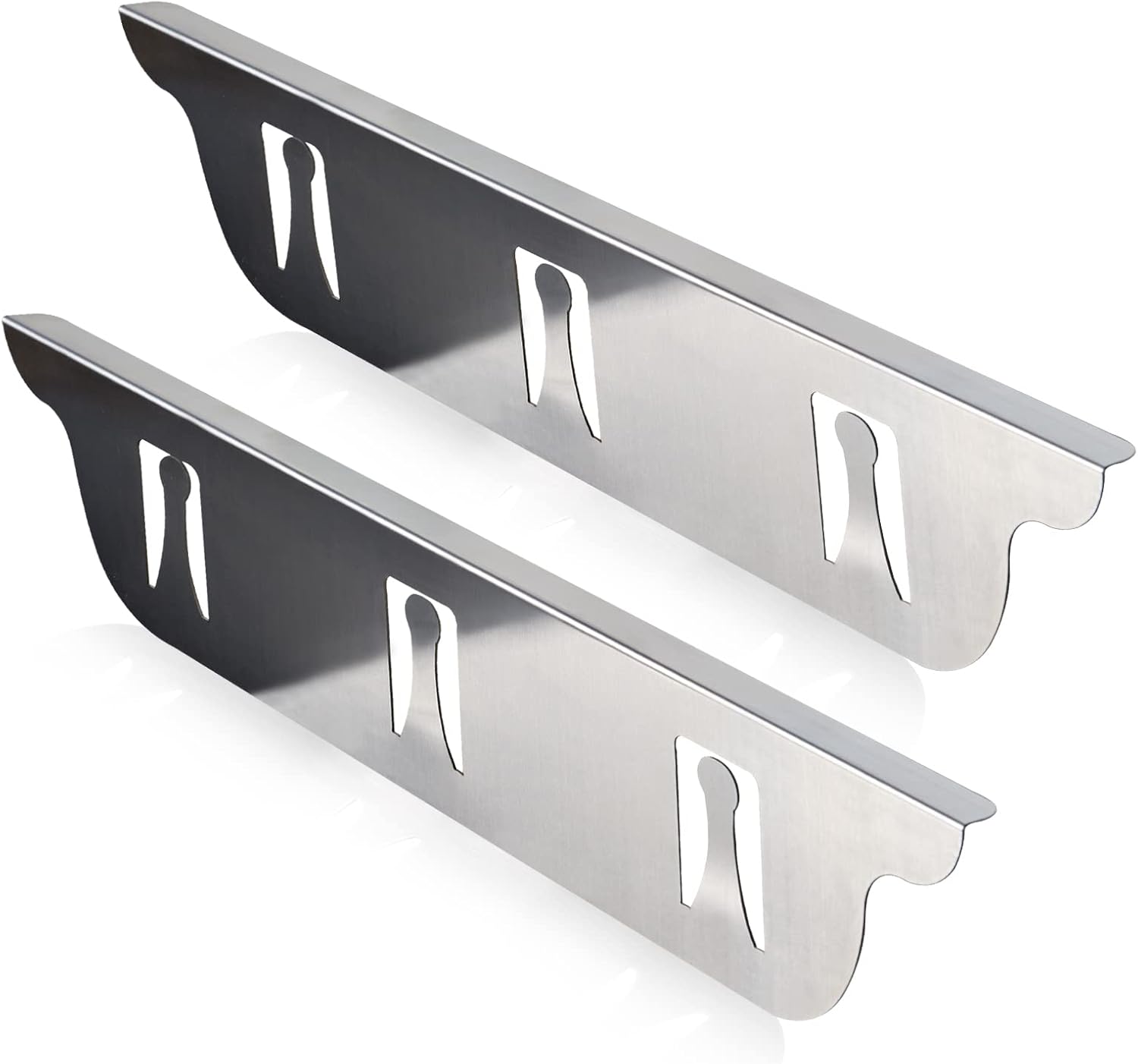 Stove Cover, Stove Guard, Stainless Steel Stove Gap Covers, Heat Resistant & Easy to Clean Stove Counter Gap Cover, Kitchen Stove Counter Gap Cover Eliminates Gap Between Counter & Appliances (2 pcs) Pack of 2