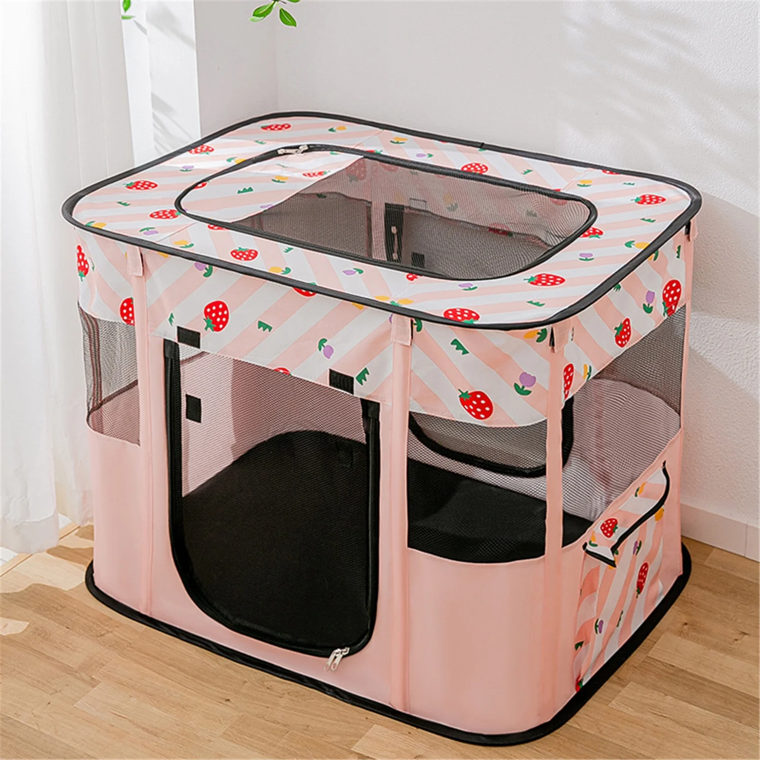 Cat Tent Outdoor, Pet Enclosure Tent Suitable for Cats and Small Animals, Indoor Playpen Portable Exercise Tent with Carry Bag