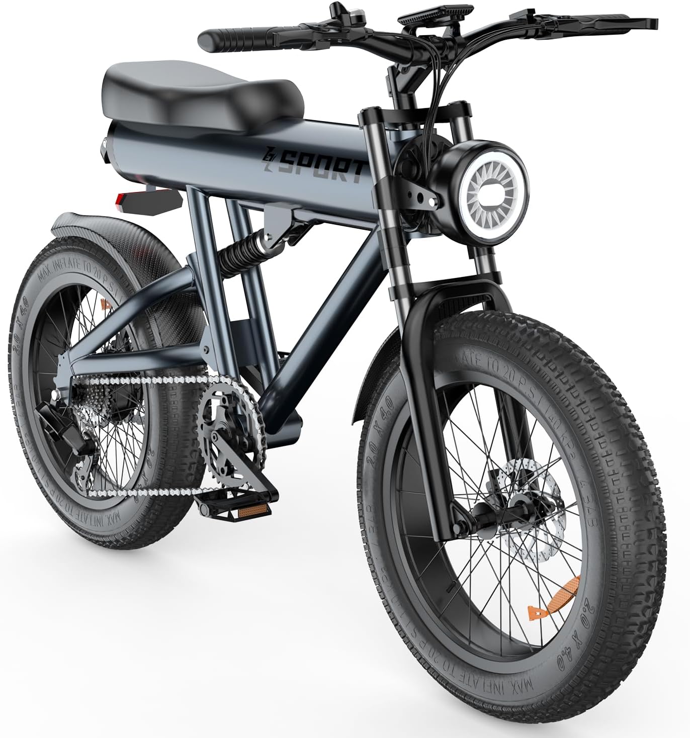 AZHAR 750W Electric Bike for Adult, 20