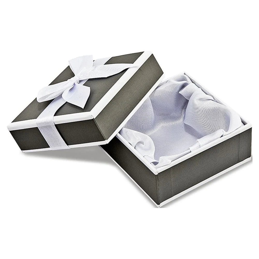 Primal Gold 14 Karat Yellow Gold Solid Cross Pendant with 18-inch Cable Rope Chain