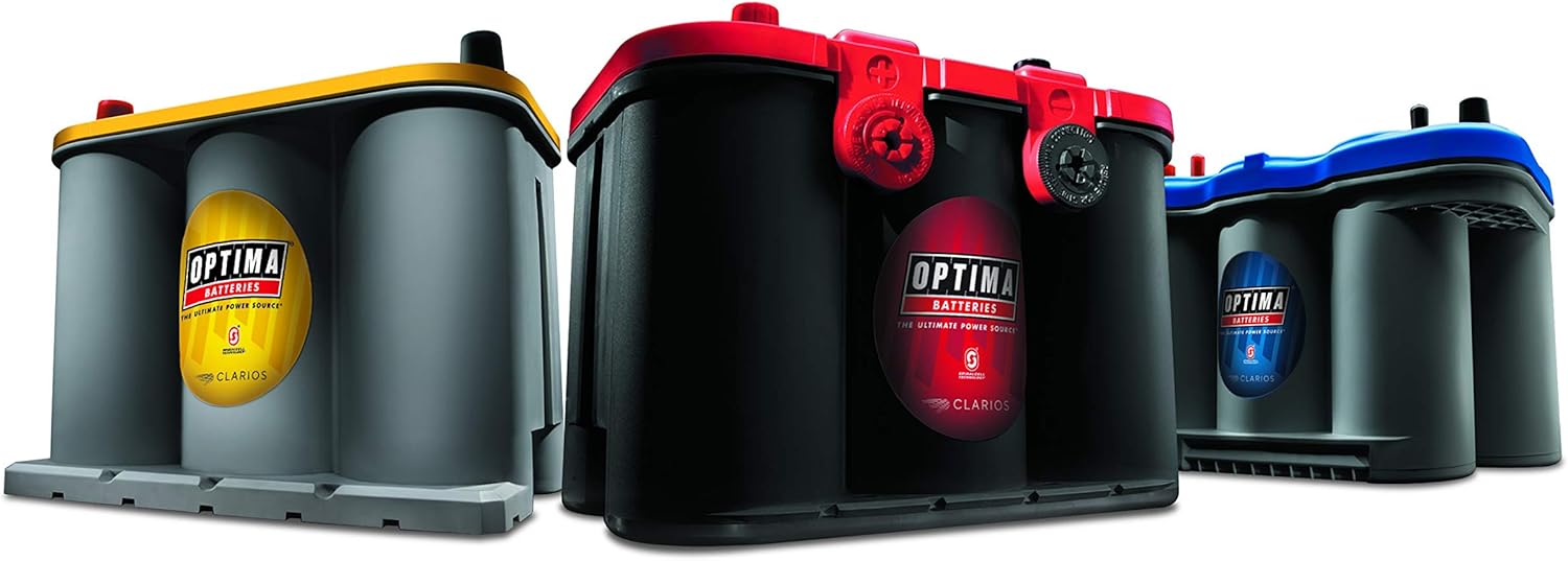 Optima Batteries OPT8073-167 D51R YellowTop Dual Purpose Battery