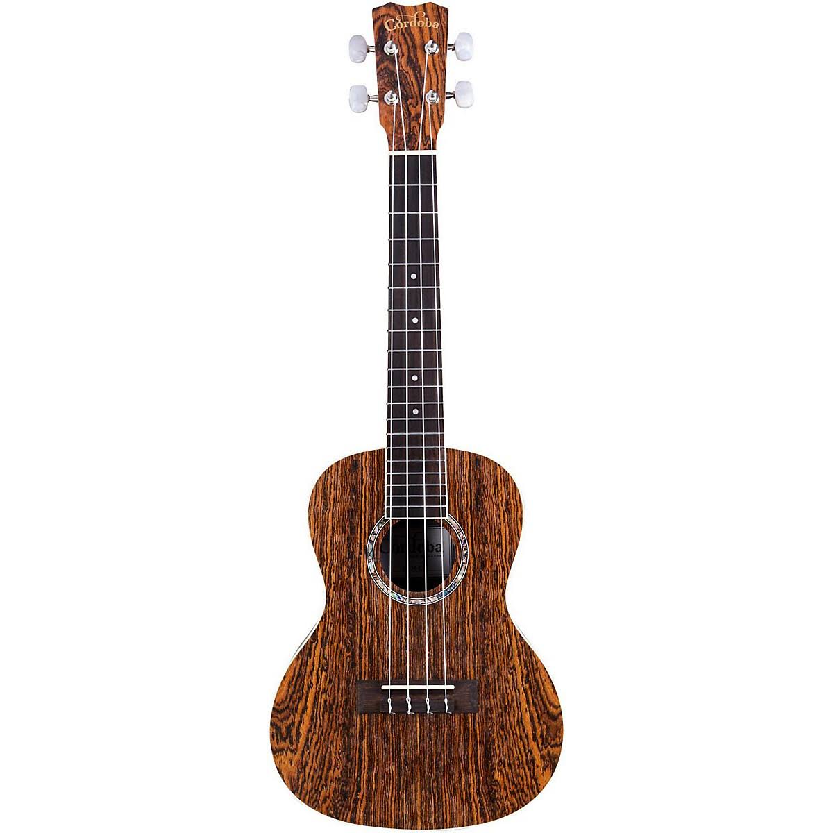 Cordoba 15TB-E Bocote Tenor Acoustic-Electric Ukulele Natural
