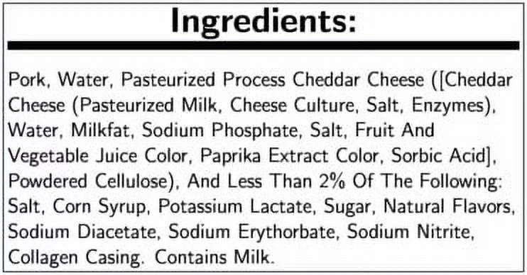 Johnsonville Fully Cooked Beddar with Cheddar Smoked Sausage Links, 14 Ounce -- 10 per Case.
