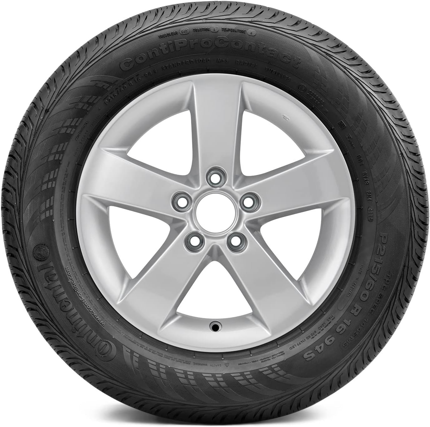 255/40-19 Continental Pro Contact 100V Tire BSW