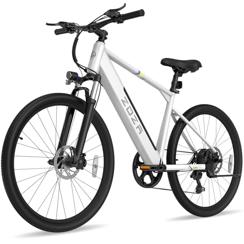 Electric Bike, 1000W Peak Motor, 26” Electric Mountain Bike, 375Wh Removable Battery, 40 Miles Range & 22 Mph Step-Over Ebike for Adults, Electric Bicycle for Commute, 7 Speed