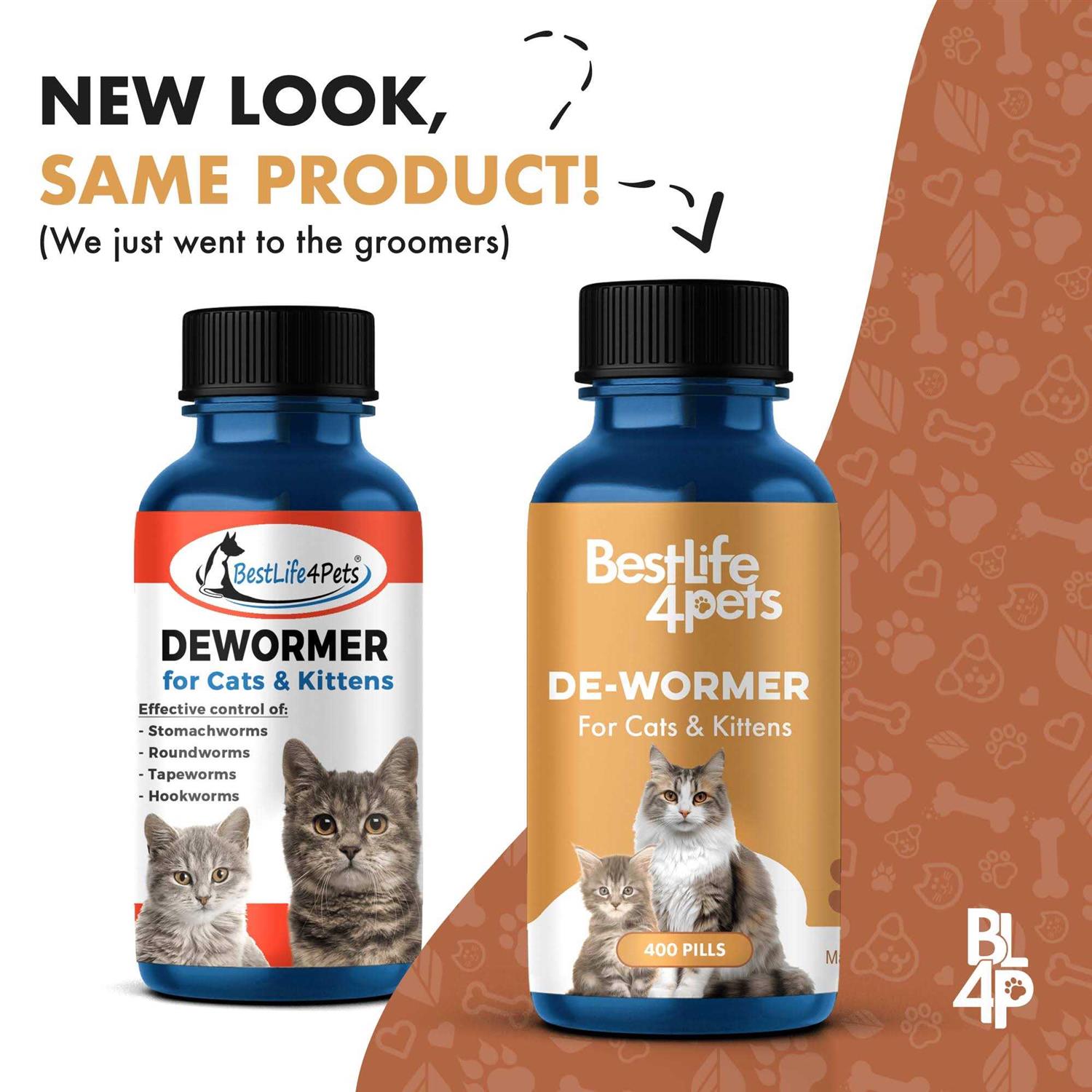 BestLife4Pets Broad Spectrum Dewormer for Cats and Kittens - Pet Supplies online store