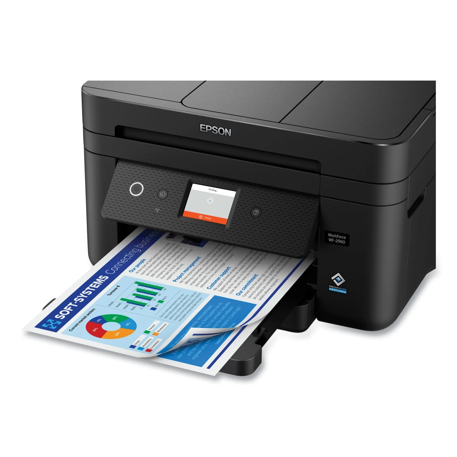 Epson WorkForce WF-2960 Wireless All-in-One Printer