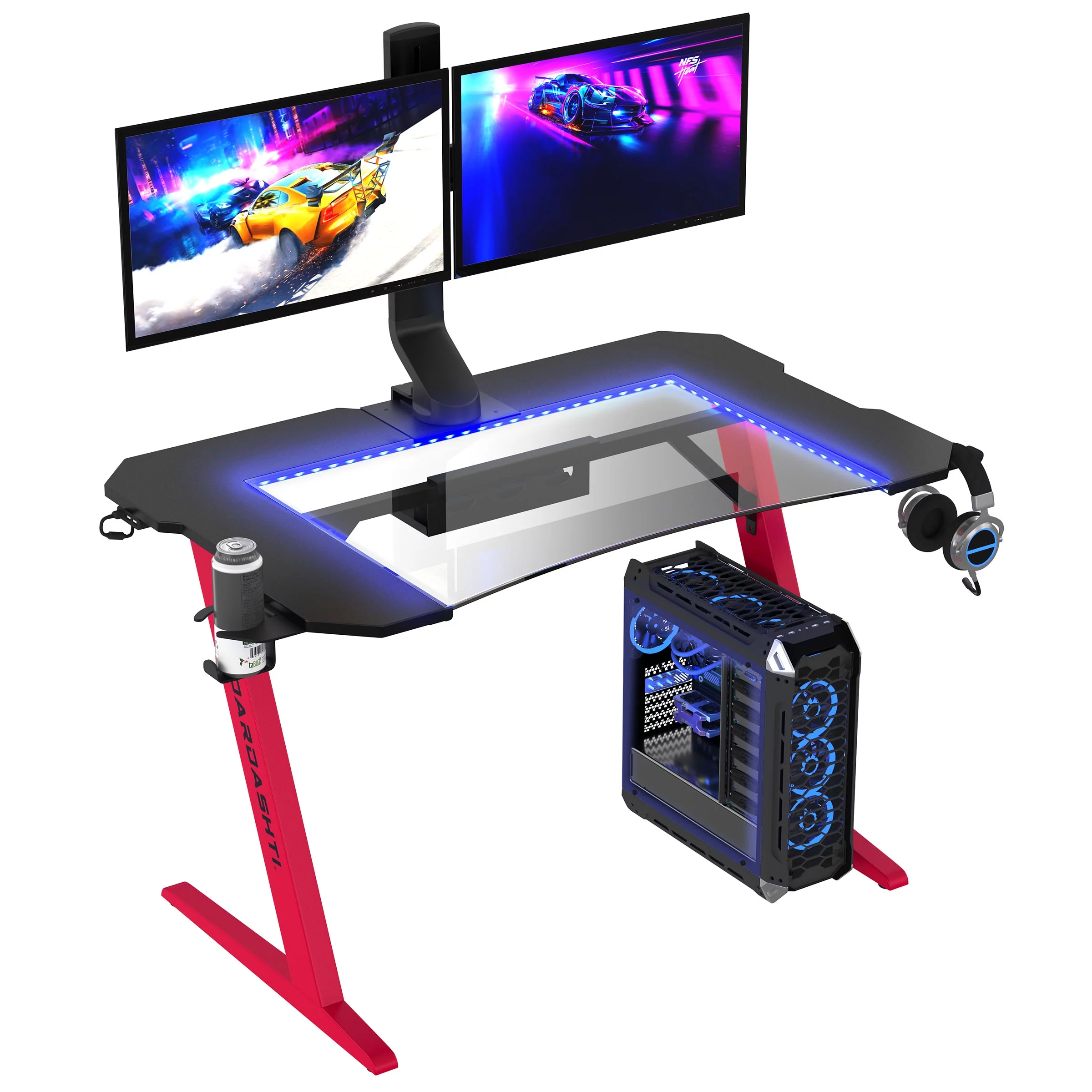Atlantic Dardashti Gaming Desk Z1-21, 53.4