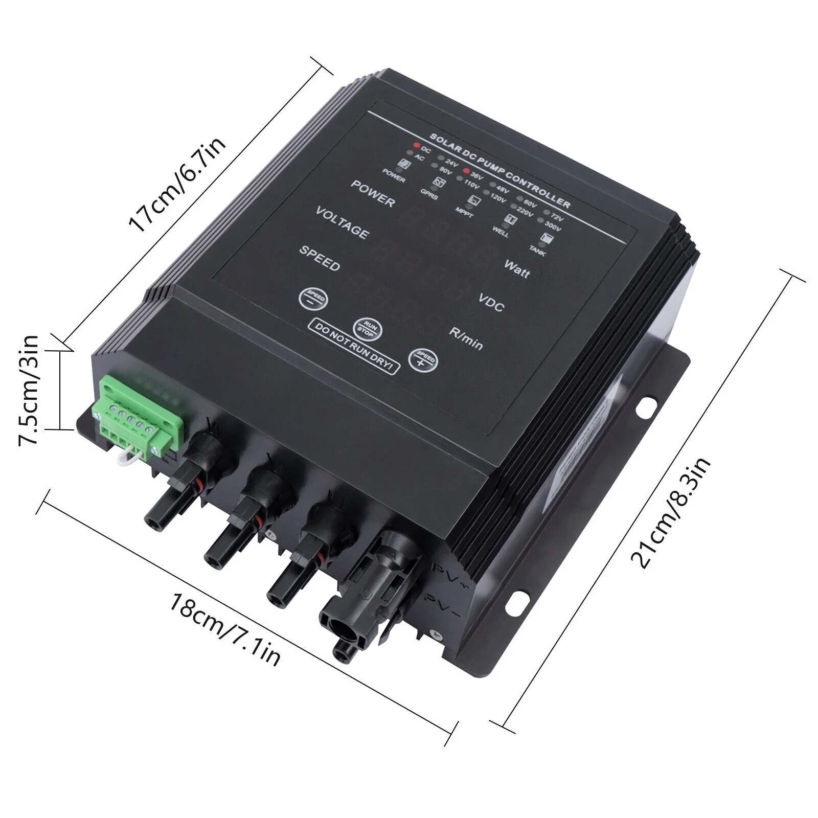 400W DC 36V Solar Water Pump 3