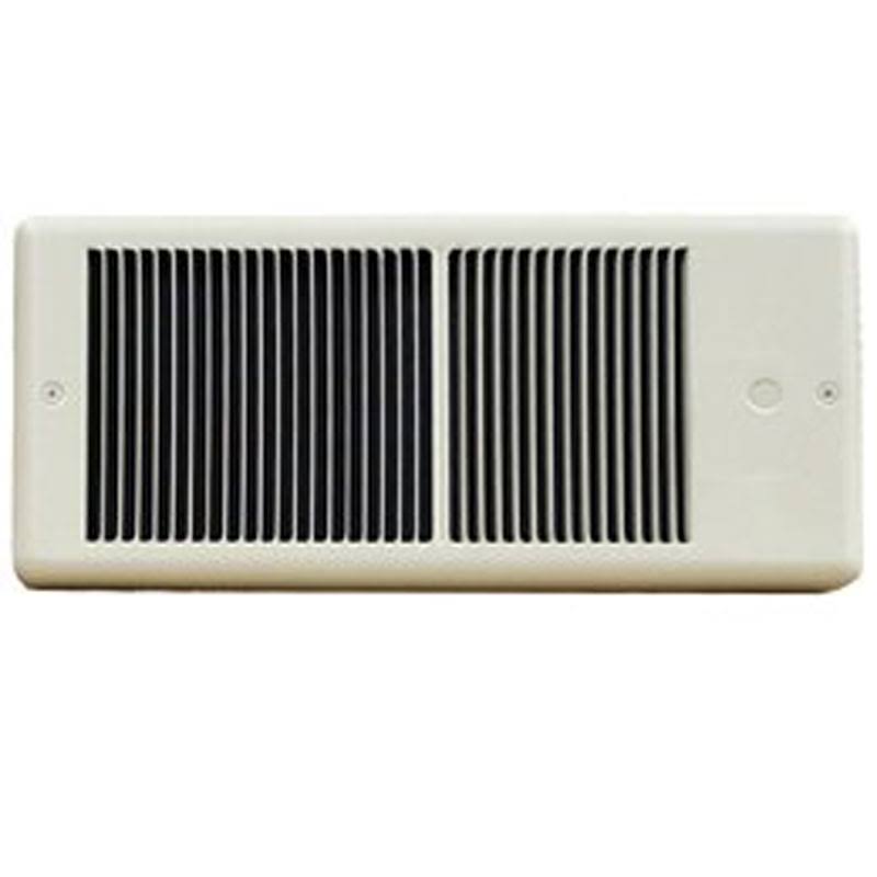 TPI Low Profile Fan Forced Wall Heater with Wall Box HF4315RPW -