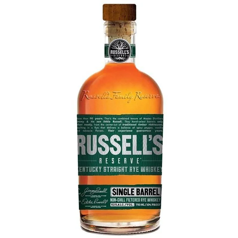 Russell's Reserve Single Barrel Rye 750ml - Nestor Liquor