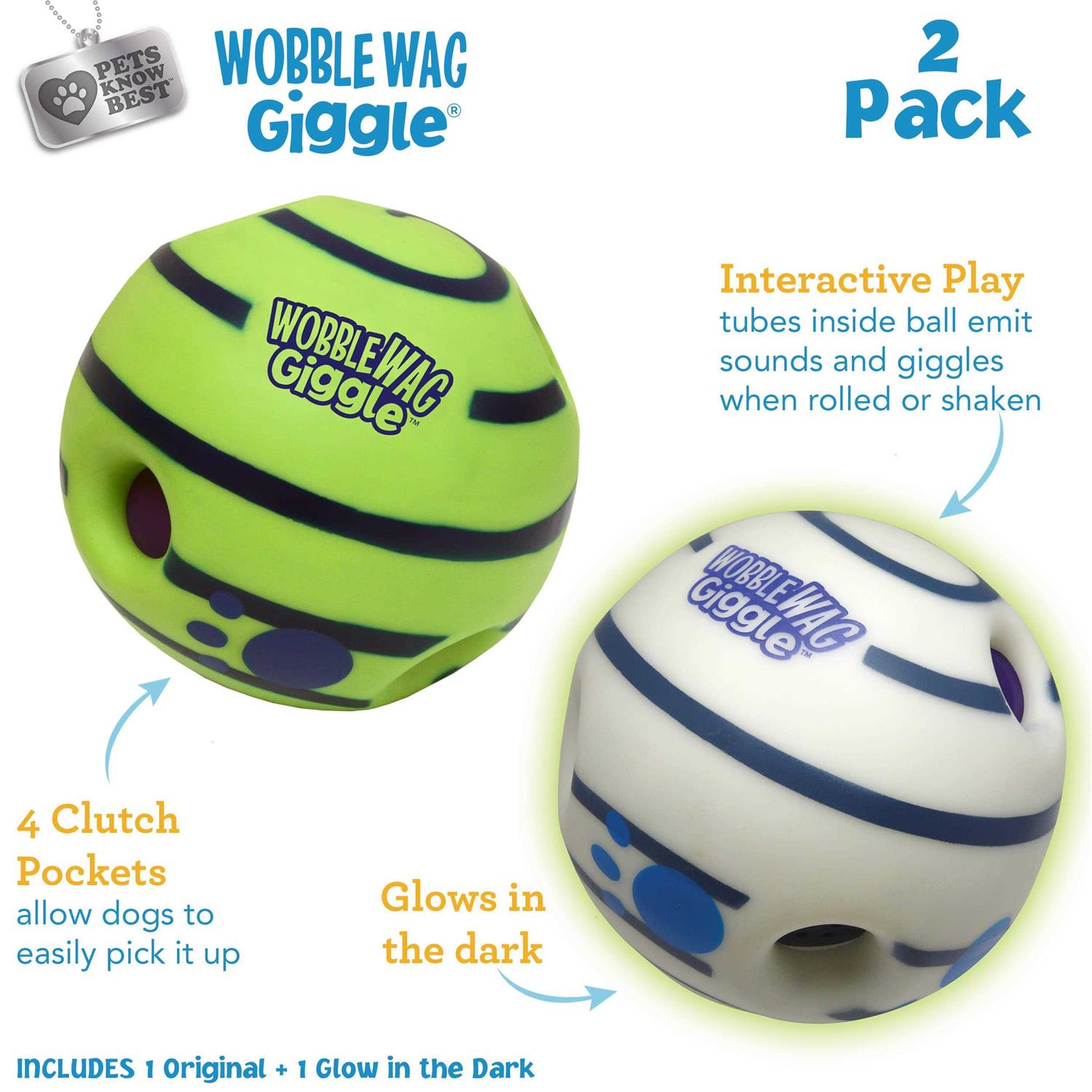 Wobble Wag Giggle 2 Pack - Pet Supplies online store