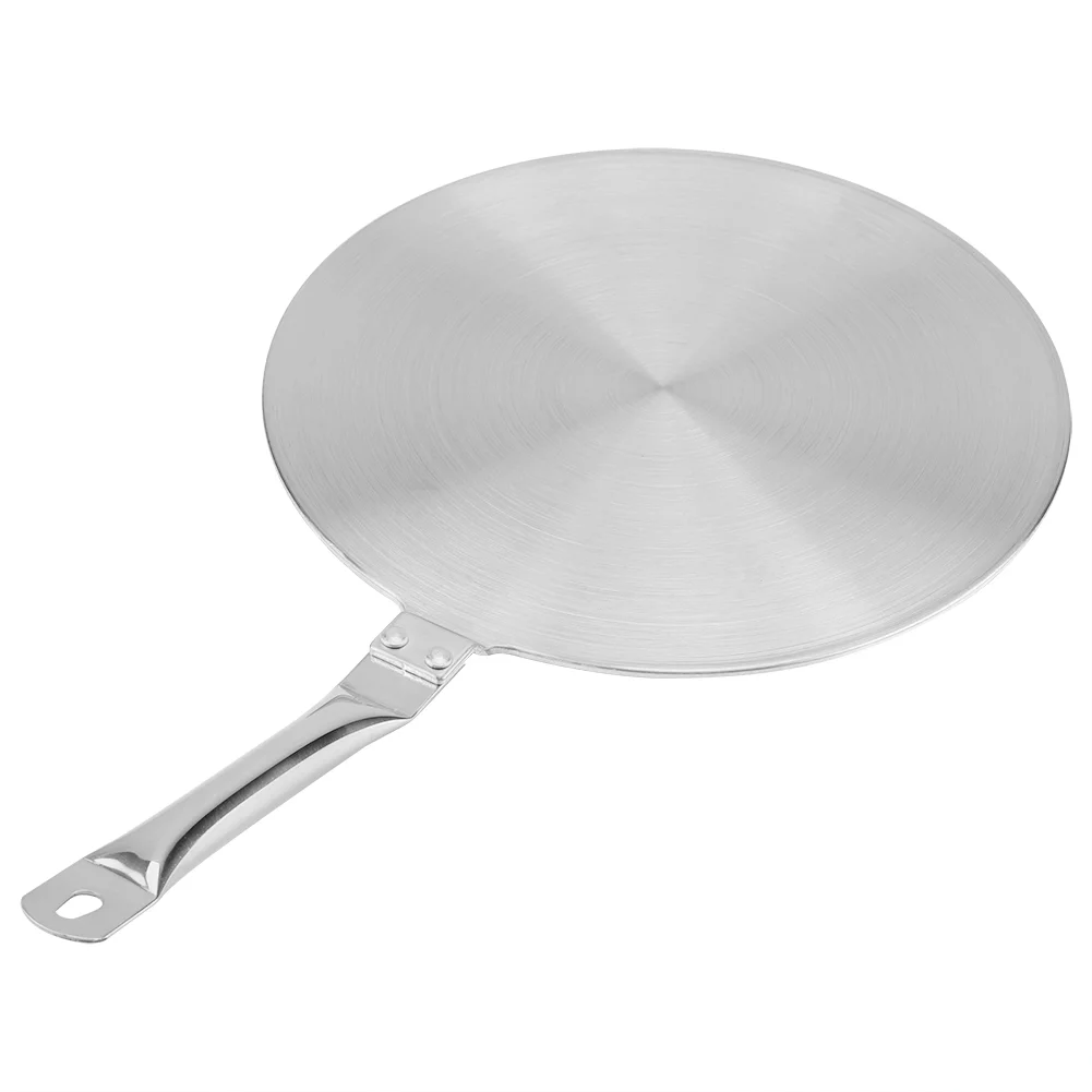 Heat Diffuser Converter Induction Plate for Gas/Electric/Induction Cooker Household Supply Stainless Steel (24cm)