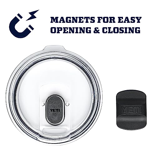 YETI Rambler Lowball, Vacuum Insulated Stainless Steel Stackable Lowball with MagSlider Lid, Stainless Steel, 10 oz (296 ml)