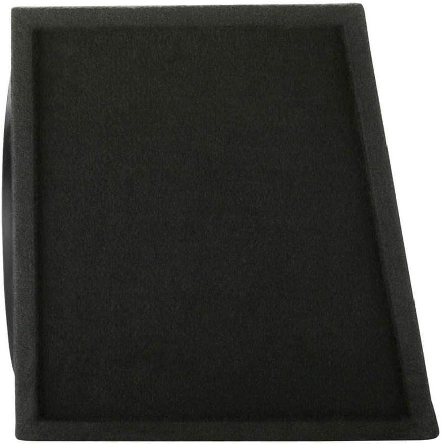 MTX 12-Inch 1200-Watt Car Audio Dual Loaded Subwoofer Box Enclosure with Venting System (2 Pack)