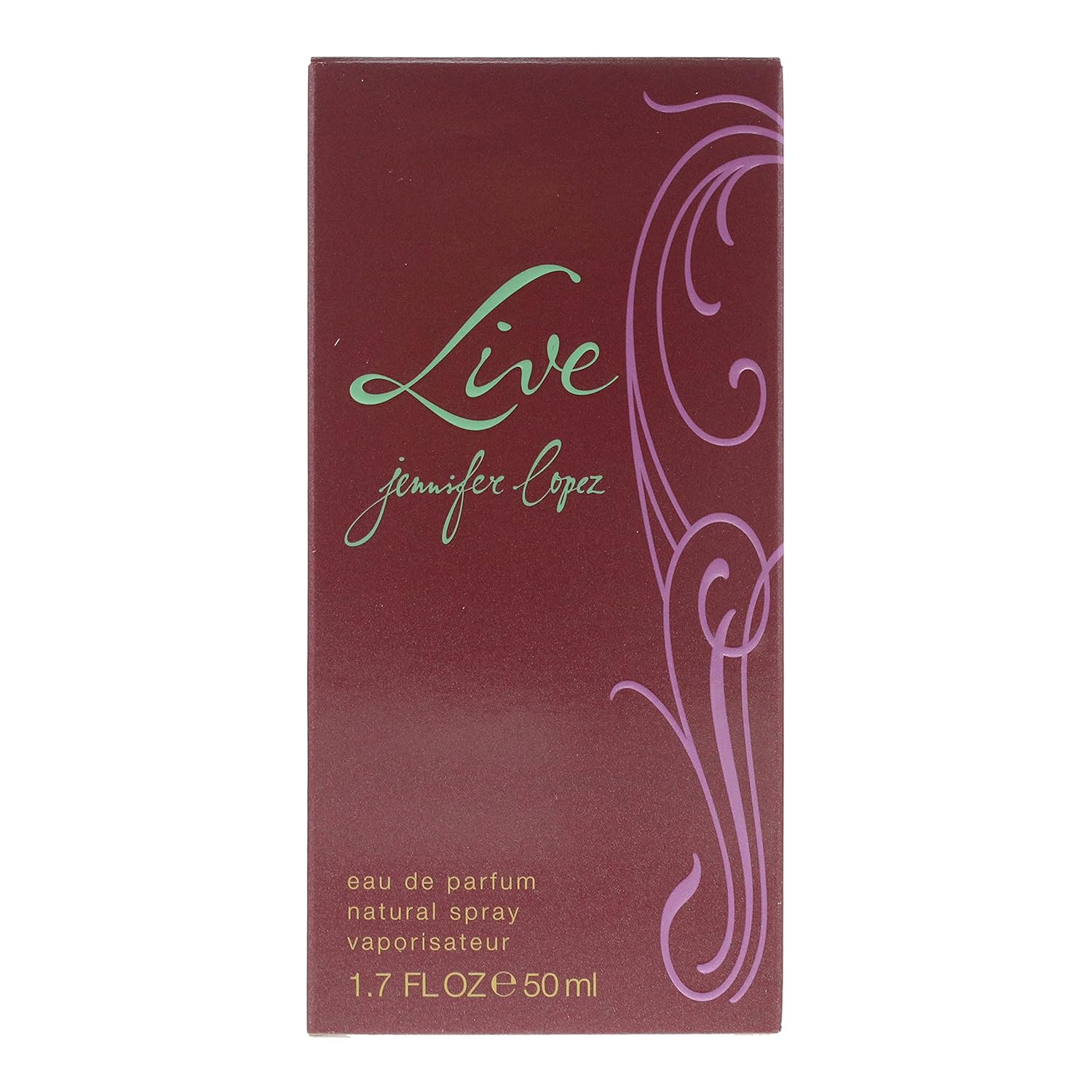 Live Jennifer Lopez By Jennifer Lopez For Women. Eau De Parfum Spray 1.7 Ounces