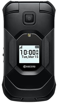 KYOCERA DuraXA Equip E4831 | Unlocked | 2/16GB | (Camera) | Waterproof, Drop Proof, and HazLoc Certified | Rugged Flip Phone (Renewed)