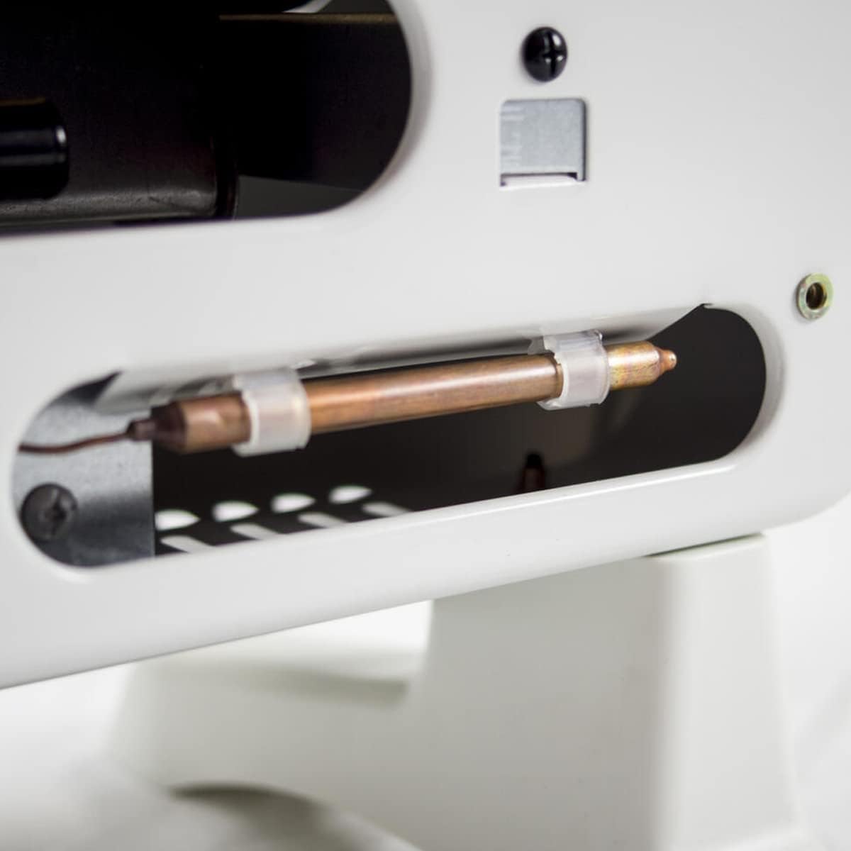 UTY 30,000 BTU Propane / Natural Gas Wall Heater for Indoor Use - Dual Fuel, Vent-Free, White, 28 x 11 x 24 inches