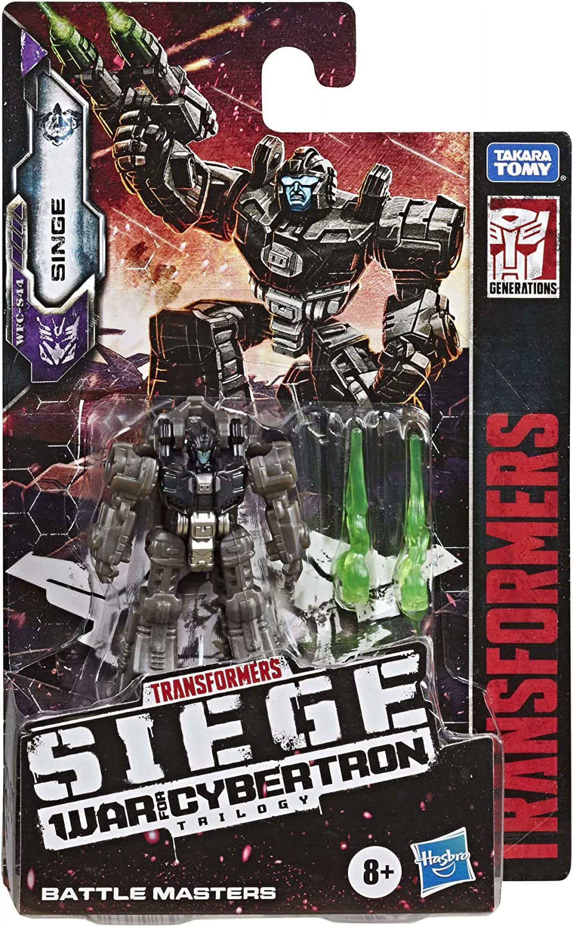Transformers Siege Battle Masters WFC-S44 Singe Action Figure
