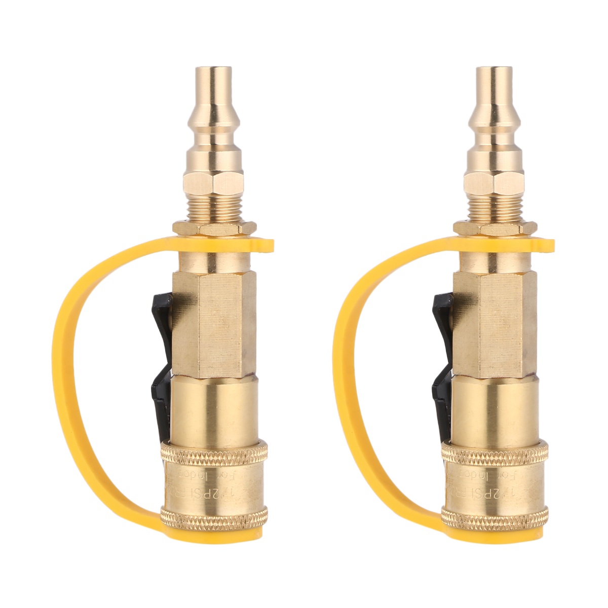 Frcolor Hose Propane Brass Connector Parts  Quick Connector Replacement Water Adapter Extender Fitting Fittings Air Coupler