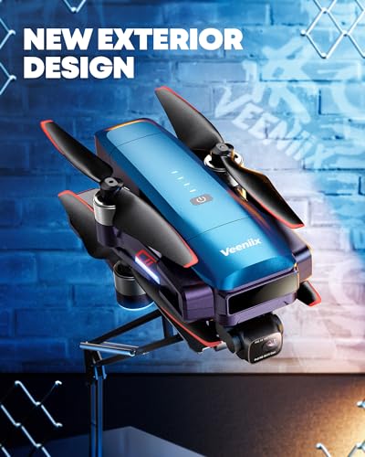 V11Air Drone with 6K Camera for Adults, 3-Axis Gimbal Drones with 4K/30fps Video, 10000ft FPV Transmission Professional Drone, 70Mins Long Flight Time, GPS Smart Control, Beginner friendly