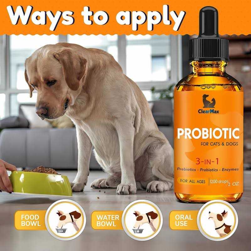 Clear Max Probiotics for Dogs Cat Probiotic Great Dog Probiotics and Digestive Enzymes for Pet - Pet Supplies online store