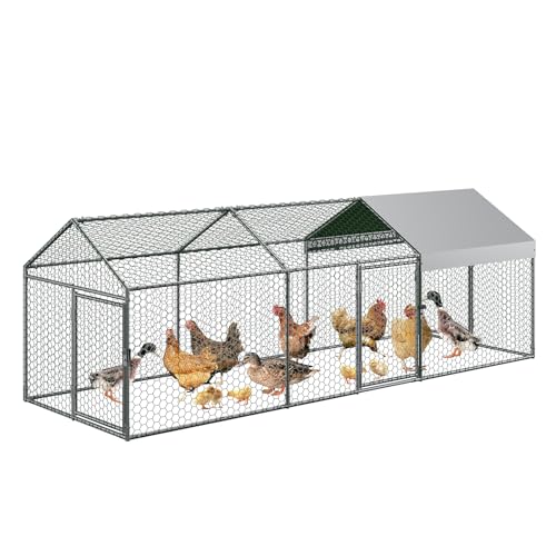 Large Metal Chicken Coop, 120