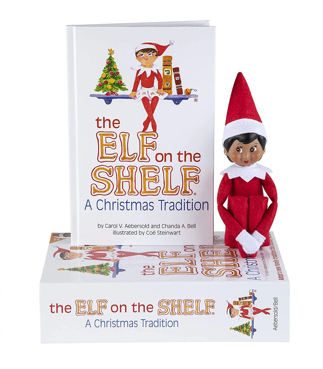 The Elf on the Shelf: a Christmas Tradition (Brown-Eyed Girl Scout Elf) - Include Plush Toy