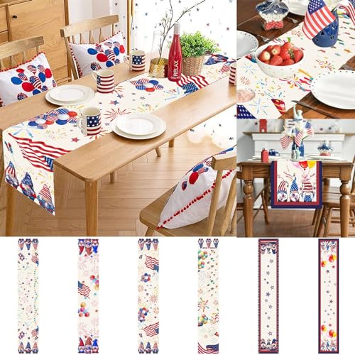 Valentine Table Runners 36 Inches Holiday Celebration Dining Table Celebration Decoration Cloth Coffee Table TV Cabinet Tablecloth 33 * 183 Cm Centerpieces for Party