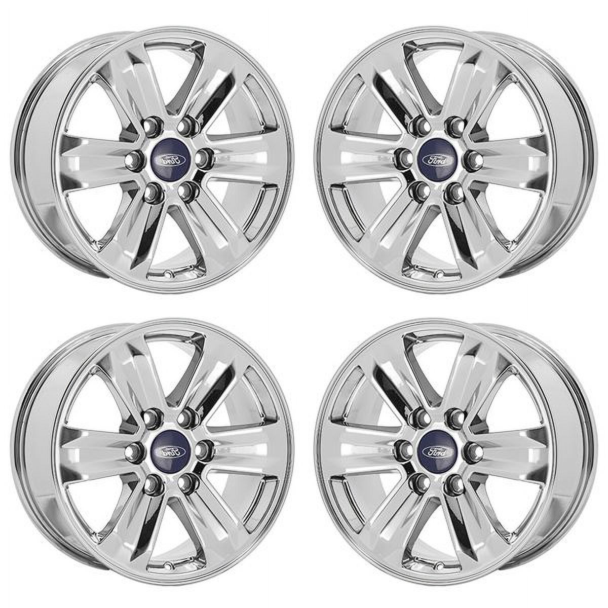 FORD F150 2015 - 2020 PVD BRIGHT CHROME Factory OEM Wheels Rims (Not Replicas) (H)