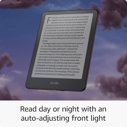 Like-new Amazon Kindle Paperwhite Signature Edition (32 GB) &ndash; Our fastest Kindle with auto-adjusting front light, wireless charging, and weeks of battery life &ndash; Metallic Jade