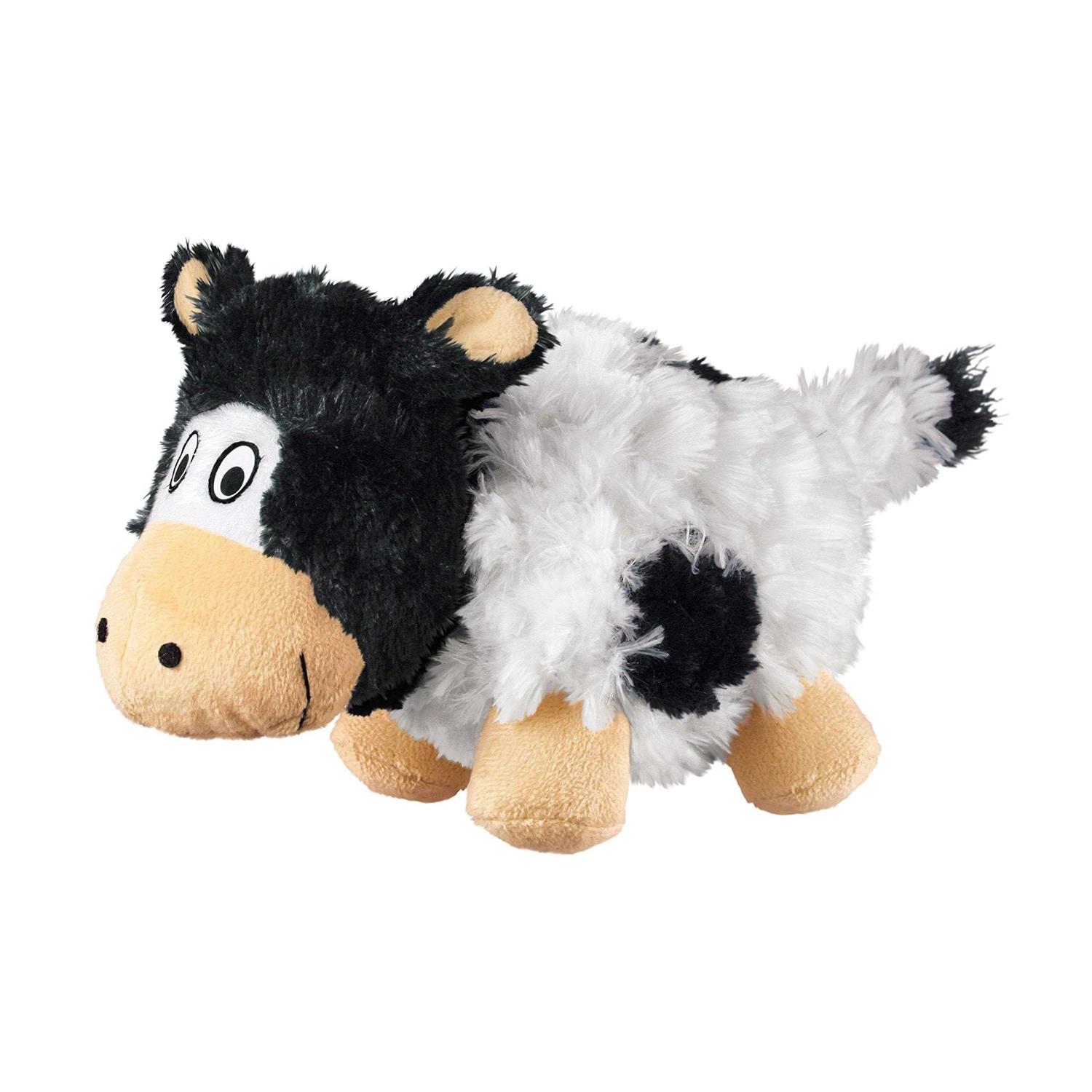 KONG Barnyard Cruncheez Cow Dog Toy - Pet Supplies online store