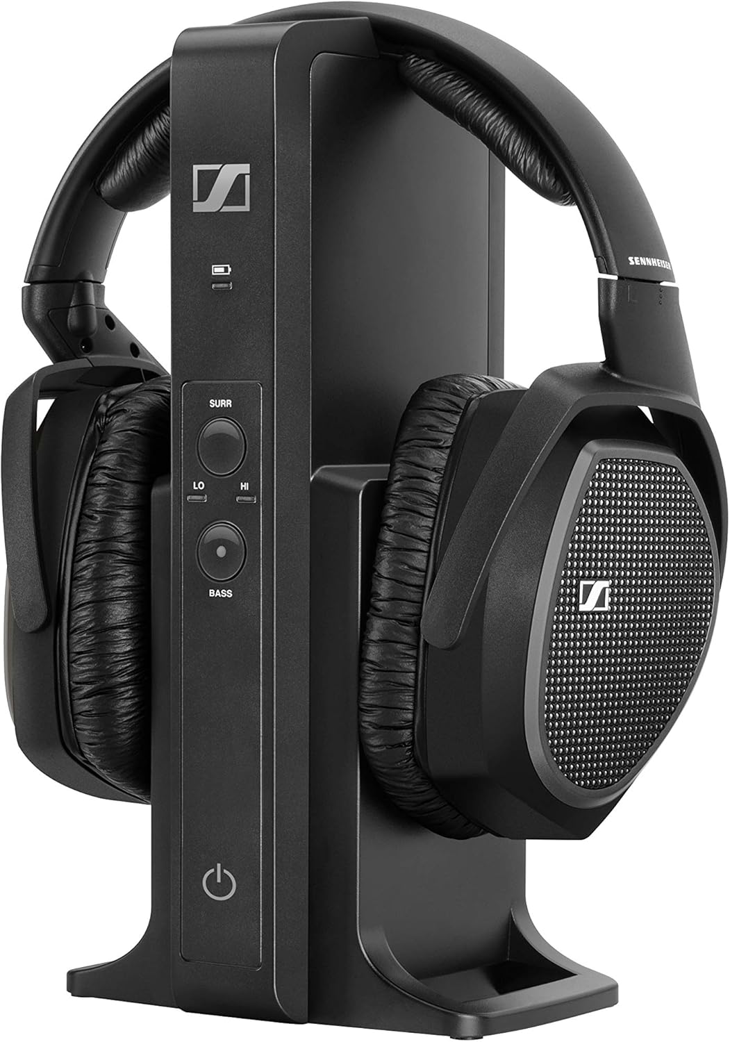Sennheiser RS 175 RF Wireless Headphone System for TV Listening with Bass Boost and Surround Sound Modes