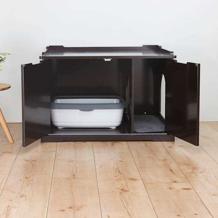 TRIXIE Wooden Pet House XL and Litter Box - Pet Supplies online store