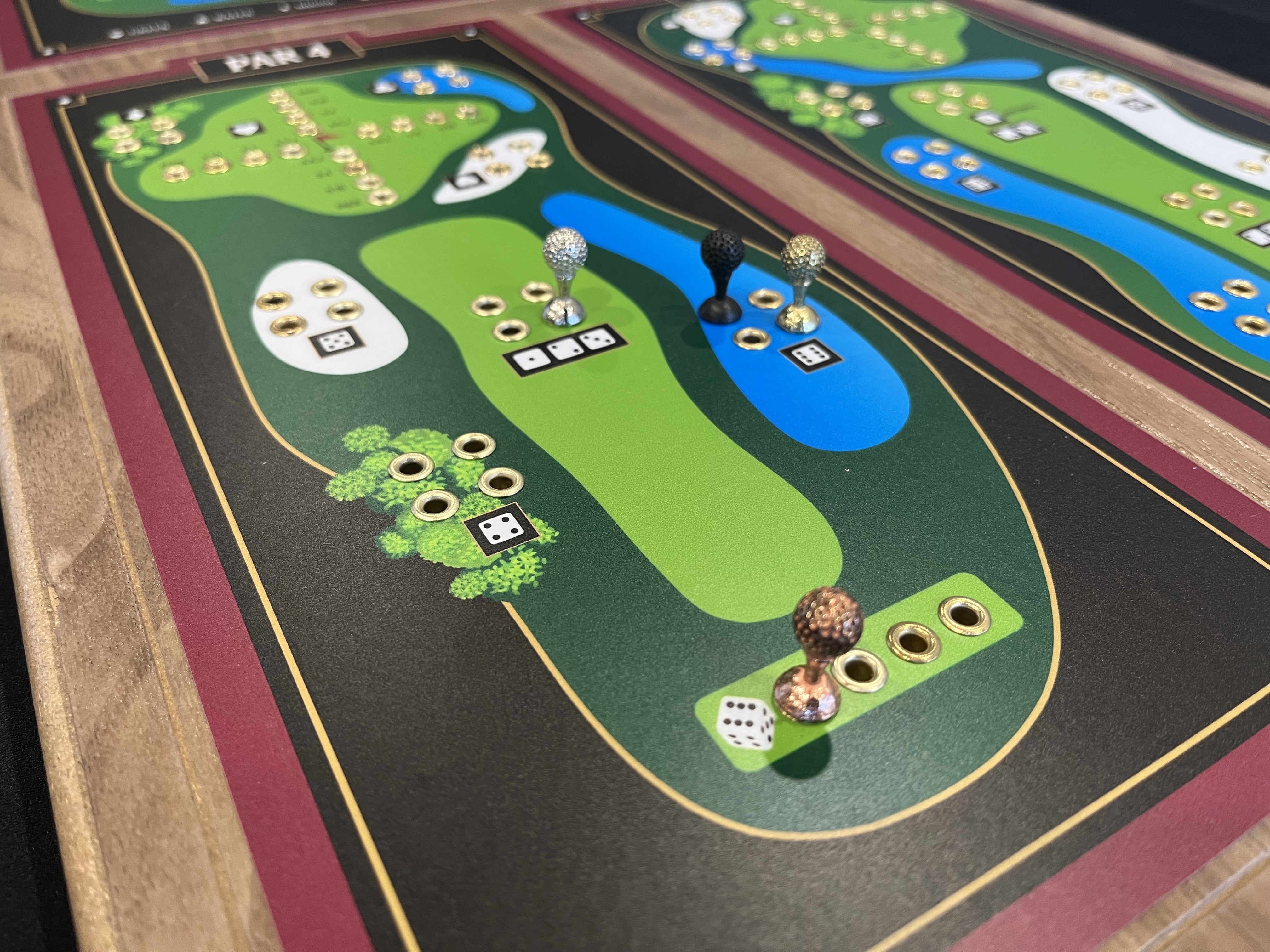 19th Hole Handcrafted Golf Board Game from Across the Board
