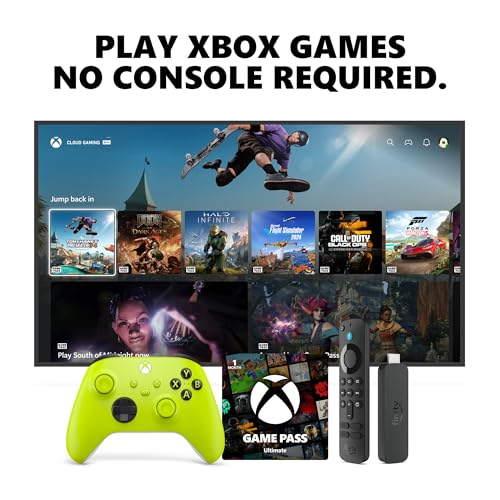 Xbox Wireless Gaming Controller (2025) – Carbon Black – Play on Xbox, Windows, Android, iOS, FireTV Sticks, Smart TVs, VR Headsets