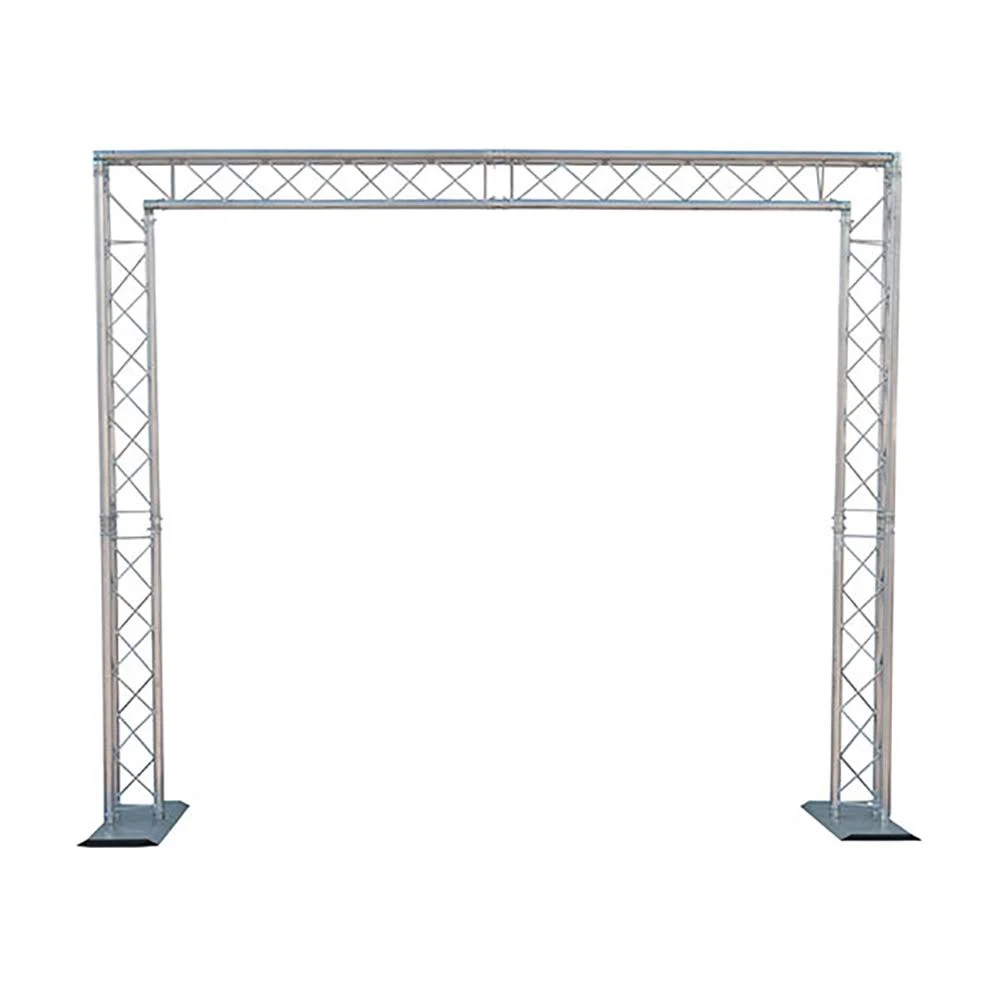 Global Truss 8 x 8-Foot Mobile DJ Goalie Post Truss System