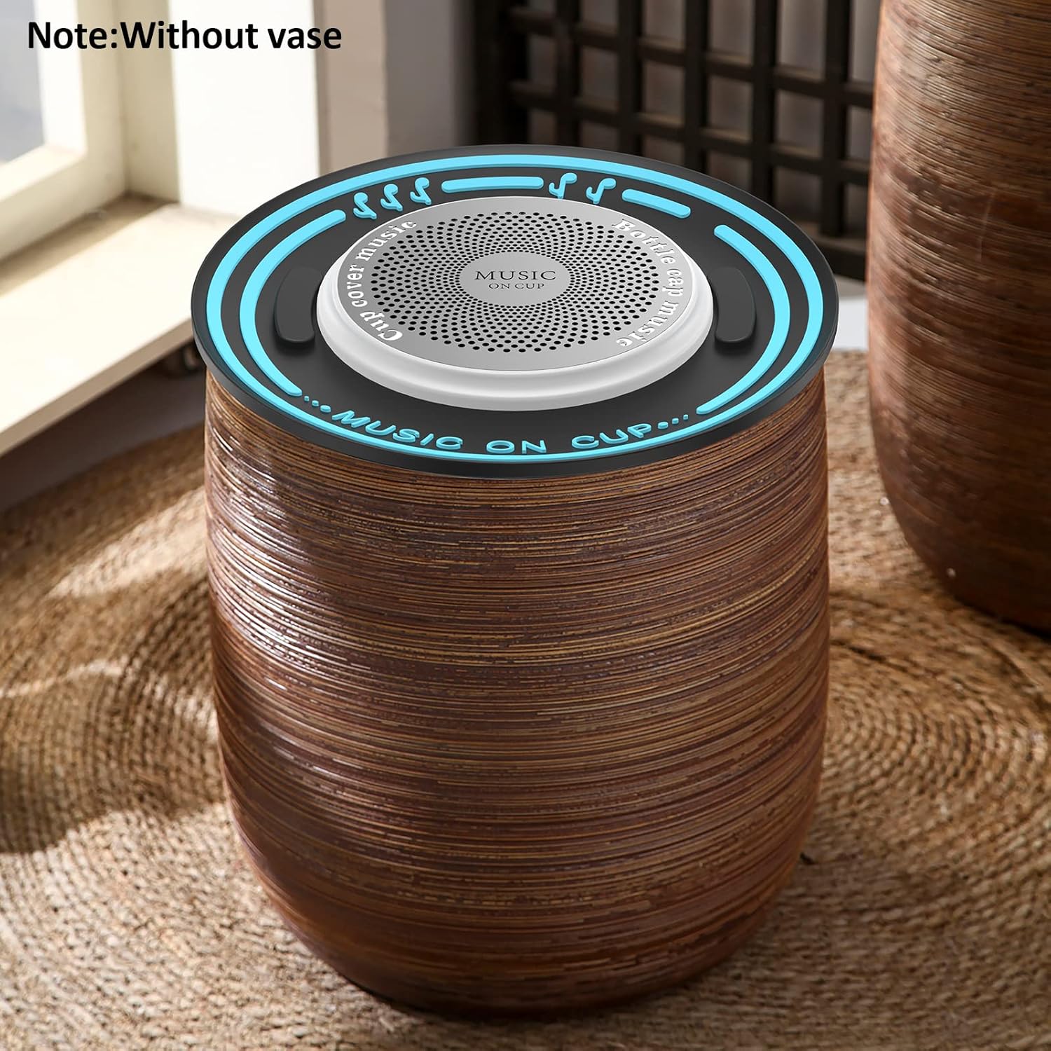 Bluetooth Speaker ，Music on Cup,Mug Speaker,Cup Cover Music,Bottle Cap Music,The Personalized Matching of The Sound Chamber Behind The Speaker Will Produce Different Sound Effects.