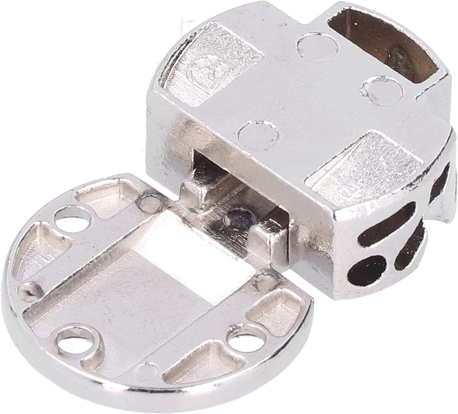 90Degree Zinc Alloy Flap Hinge,Elegant Mini Foldable Table Hinge for Versatile Furniture for Wardrobe 90 Degree Folding Support Hinge