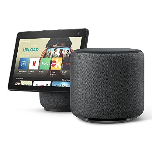 Amazon Echo Show 10 (newest model), HD smart display with premium sound, motion and Alexa, Charcoal - Radiant Selections